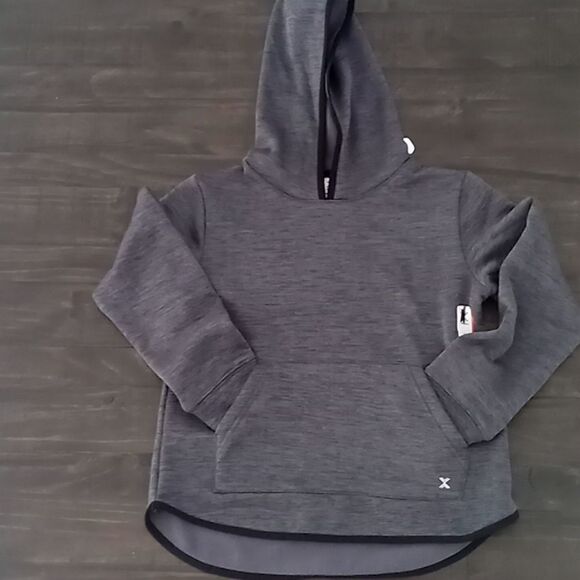 Excursion pullover  size 10-12 medium colored charcoal - Picture 1 of 5